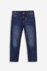 DENIM REGULAR FIT BLEU